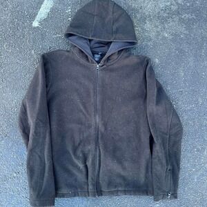 1990s GAP Fleece zip up Hoodie Size XL